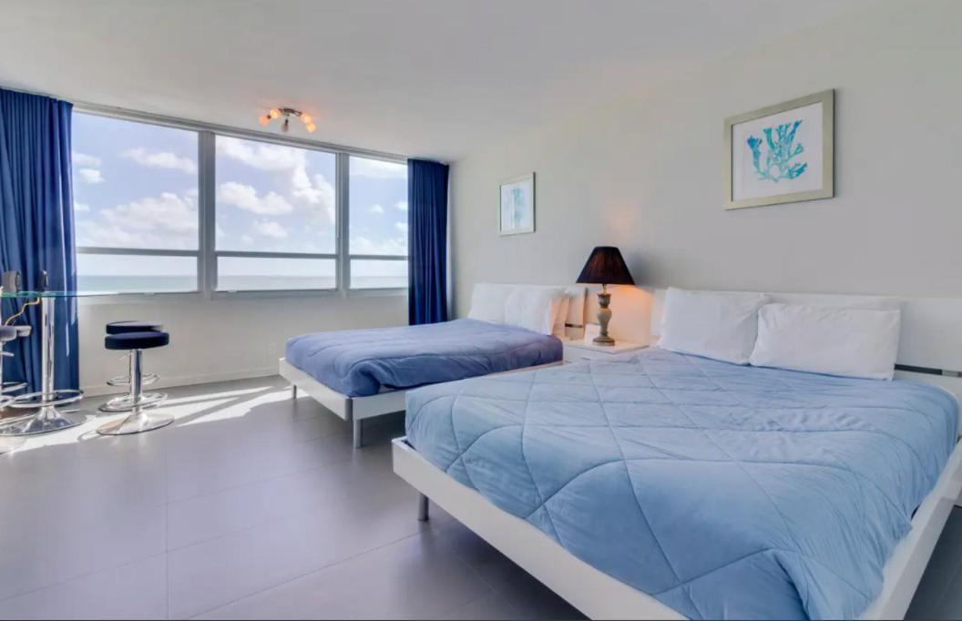 Castle 835 Oceanview Studio On Beach With Pool, Gym, Bars, And Free Parking Villa Miami Beach Exterior foto